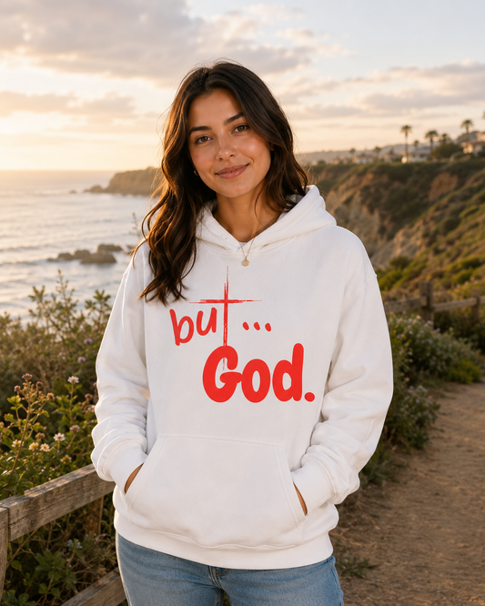 "But God" Women's Hoodie